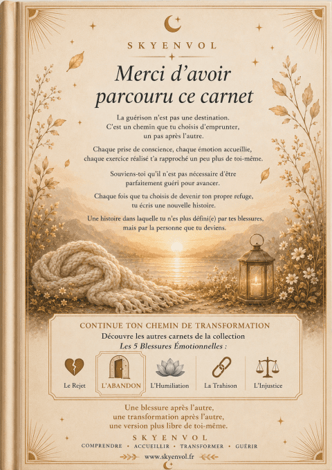  Guérir la blessure de L'Abandon
