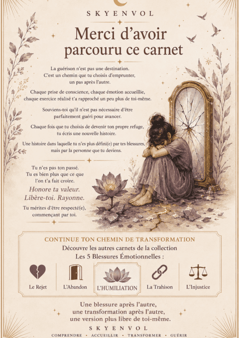  Guérir la blessure de l'Humiliation