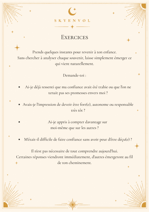  Guérir la blessure de la trahison