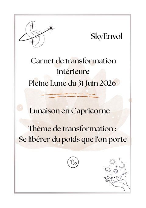  "Se libérer d'un Poids" 