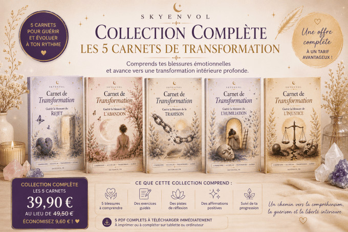Collection Complète Les 5 Carnets de Transformation