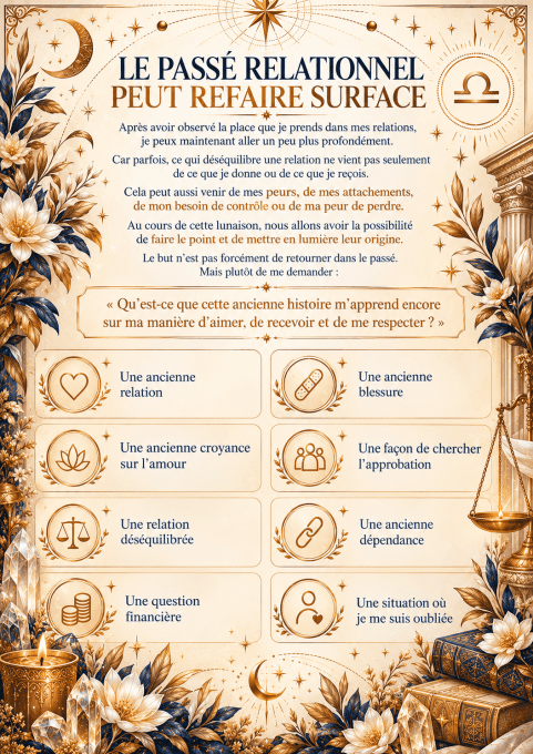 « Observe tes relations et ose rétablir l’équilibre là où tu t’oublies. »